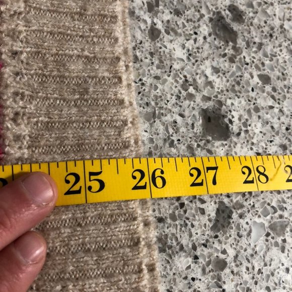 {American Eagle} Wide Stripe Waffle Knit Sweater - Picture 9 of 9